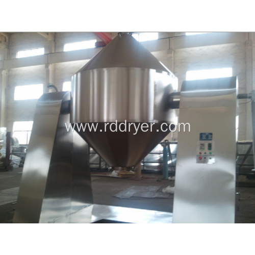 Stainless steel double cone rotary vacuum dryer